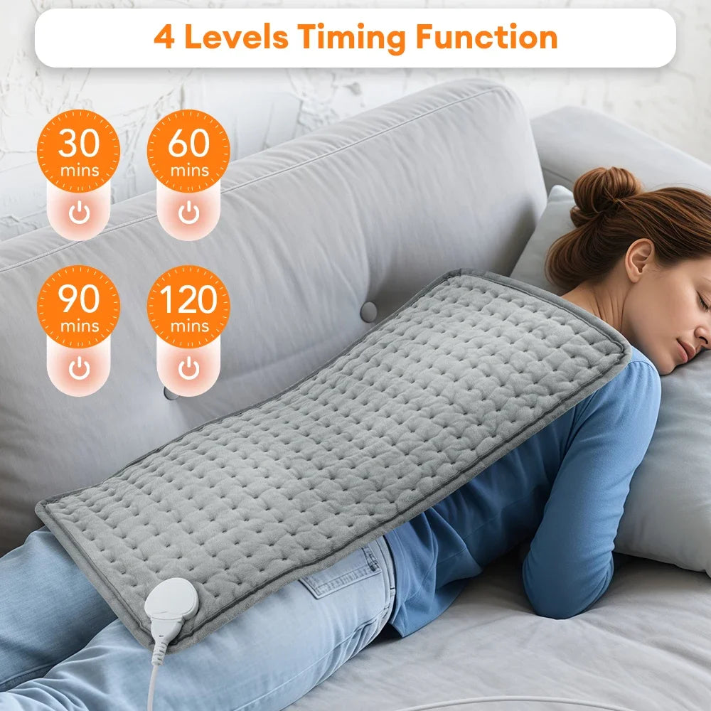 Electric Heating Pads Temperature Adjustable Timing Winter Warm Blanket Abdominal Warmer Back Shoulder Hand Waist Warming Pad
