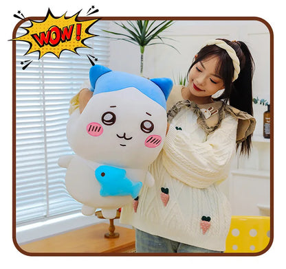 New 30-80cm Kawaii Hachiware Momonga Plush Toy Plush Dolls Are Soft But Not Easily Deformed Plush Room Decoration Birthday Gift
