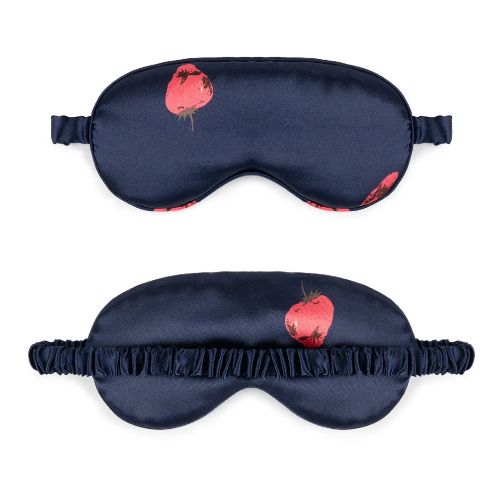 Imitated Silk Eye Mask Shading Sleep Eye Mask Eyepatch Travel Relax Cover Eyeshade Sleeping Aid Eye Mask Eye Care Health Tools