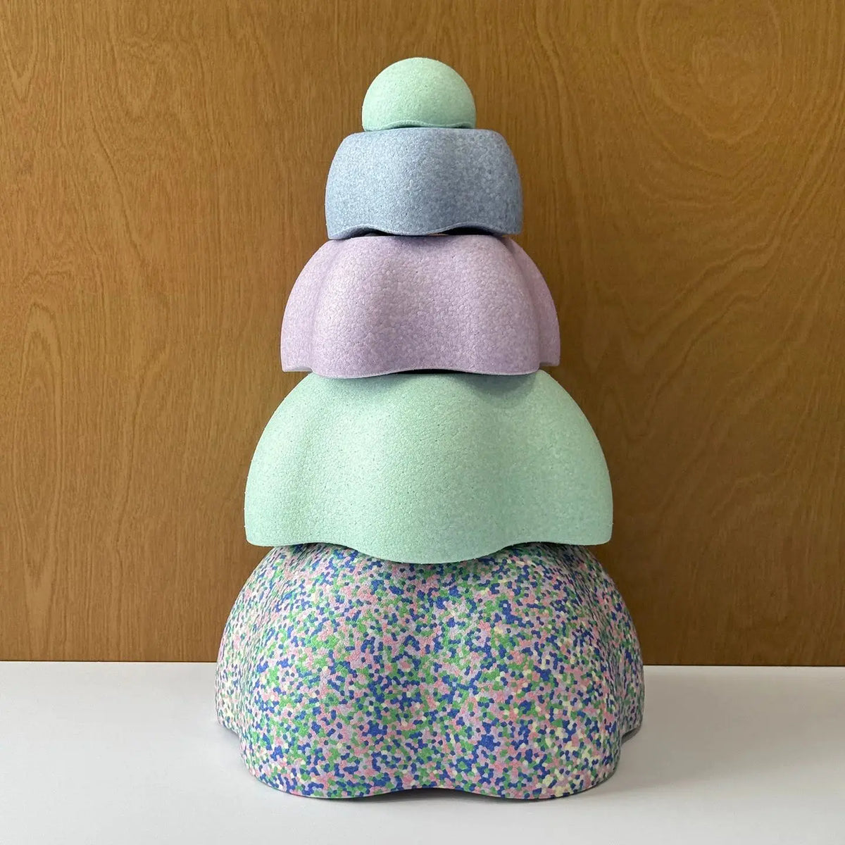 New Kids Balance Stapstones Toys Sensory Integration Foam Toys Stapstenenens Sports Balance stones
