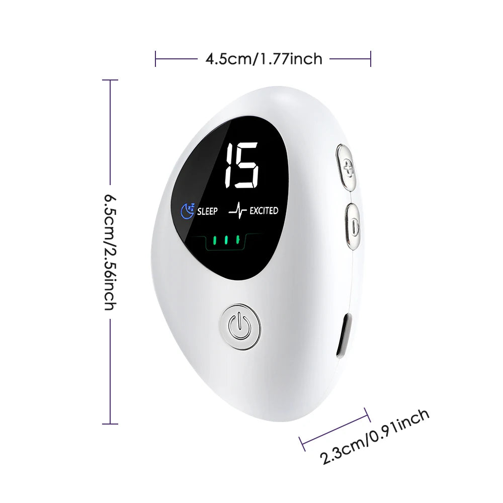 Micro Current Smart Sleep Instrument Handheld EMS Sleep Aid Relieves Anxiety and Insomnia Improves Sleep Type-C Charging