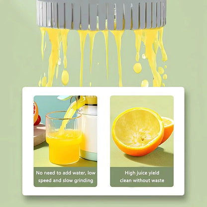Portable Juicer Extractor Fully Automatic Fruit Household Juicer Automatic Orange Lemon Juice USB Charge Extractor Extruder