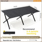 Outdoor Folding Camping Table Lightweight Compact Camping Picnics Portable Wooden Picnic Table Backyard Parties Beach Trips