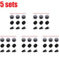 9PCS Furry Windscreen Microphone Lavalier Foam Cover Set Prevent Popping Sound Foam Mic Cover Microphone Accessories MKFPJ02