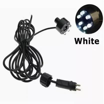 6 LED Underwater Lights12V Aquarium Waterfall Night-Lights Garden Spotlight Lamp Swimming Pool Fountains Pond