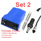QUICKO T12-G Cordless Soldering Iron Station 72W For 20V Max Li-ion Battery For Makita Battery Electric Solder