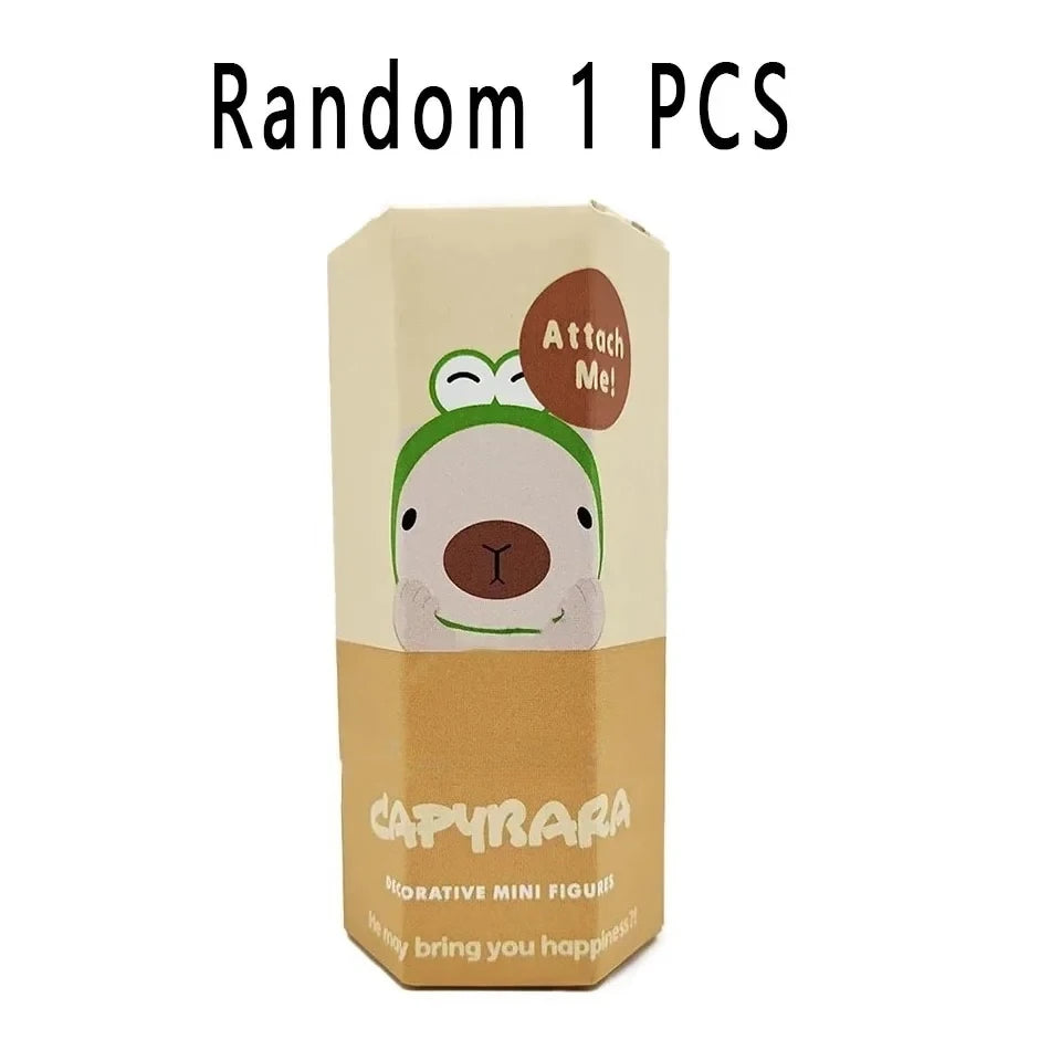 Cute Capybara Series Hippers Harvest Blind box Cute Hippie Doll Trendy Car Mobile Phone Ornaments S Angel Toy Blind box 2025