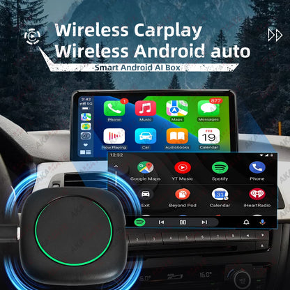 For BMW ID6 ID7 ID8 ID9 Wireless CarPlay AI Box for Wireless CarPlay Android Auto Intelligent Android 13 System 4+64GB 8+256GB