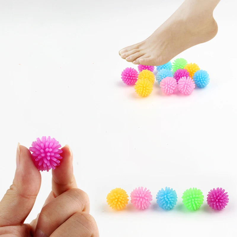 TPR Bayberry Ball Hedgehog Multi color Mini Massage Ball Foot Massage Ball Airout Yoga Stress Relief Soft Squeezing Plush Toy
