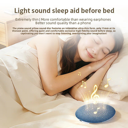 Bluetooth 6.0 Pillow Speaker for Sleeping, Wireless MP3 Music Player for Sleeping Ultra-Thin Under Pillow Sound Machine