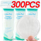 Disposable Soft Circular Makeup Remover Pads Doubles Sided Breathable Cotton Pads for Daily Facial Cleaning Nail Polish Remover