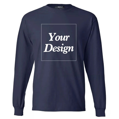 Custom T shirt Customized Tshirt Personalized Tee Shirt Diy Print Your Photo Brand Logo Text Men Women 100% Cotton Premium Gift