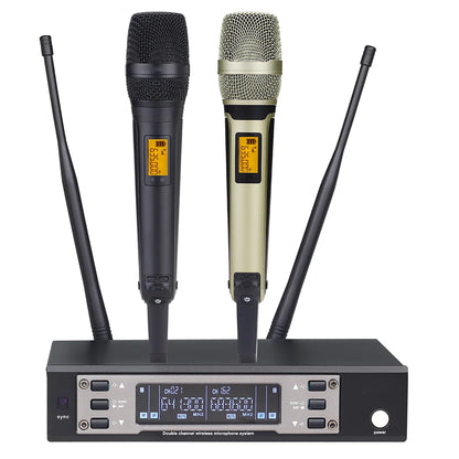 Professional 135G4 SKM9000 2 Channel UHF Wireless Dynamic Microphone 100G4 System DJ Karaoke Stage Performance