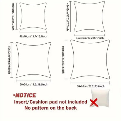 Negroni Cocktail Cushion Cover Soft Reversible & Durable Pillow Cover – Multi-Scene Use for Home & Car Daily Comfort