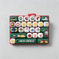Creative 26-key Keyboard Keychain Stress Relief Cartoon Button Bags Hanger Accessories Christmas Limited Edition Gift Pendant