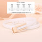 Ladies fashion cowhide leather belt; thin waist belt; versatile decoration; slimming dress; suit accessory; belt for women