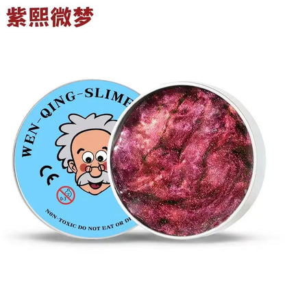 Reusable Putty Liquid Crystal Bouncy Slime Toy Set Kid Safe Mud Stress Relief Toys Color Clay  Handmade DIY Handgum Playdough