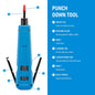 Punch Down Tool 66/88/110 Type Multi-function Network Cable Tool with Two Blades Telephone Impact Terminal Insertion Tools