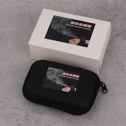 Mini Wrist Smoke Device Magic Props Remote Control Silent Smoke Maker for Short Sleeve Performance Magia Toys Professional Gadge