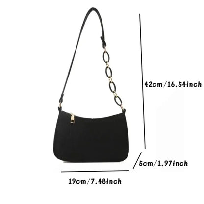 Lady Felt Armpit Design Luxury Tote Released Fashion Ladies Handbag Under Crescent Small Square Bag Lady Felt Armpit Design Luxu