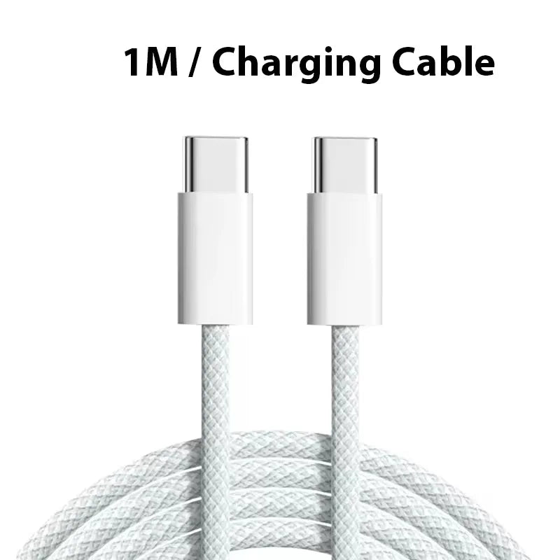 PD 40W Charger USB C Fast Charging Cable For iPhone 17 16 15 Pro Max Air Mini Type C Data line Quick Phone Charger Power Adapter