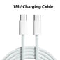 PD 40W Charger USB C Fast Charging Cable For iPhone 17 16 15 Pro Max Air Mini Type C Data line Quick Phone Charger Power Adapter