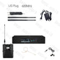 Qlxd4 single-ear head-mounted lavalier wireless microphone set with clear sound quality suitable for hosting speech activities