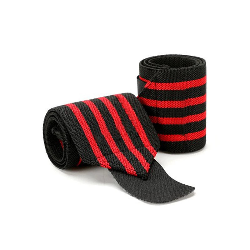 1PC Elastic Exercise Wrist Pressure Strap Weight Lifting Sports Wrist Bandage Wrap Wrist Guard Against Sprain for Men Women