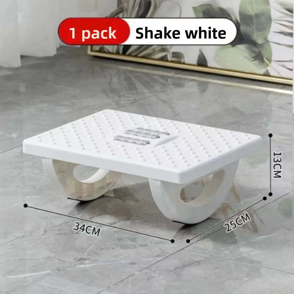 Portability with Massage Rollers Foot Rest 180 Degree Swing Ergonomic Foot Stool Office Foot Rest Under Desk