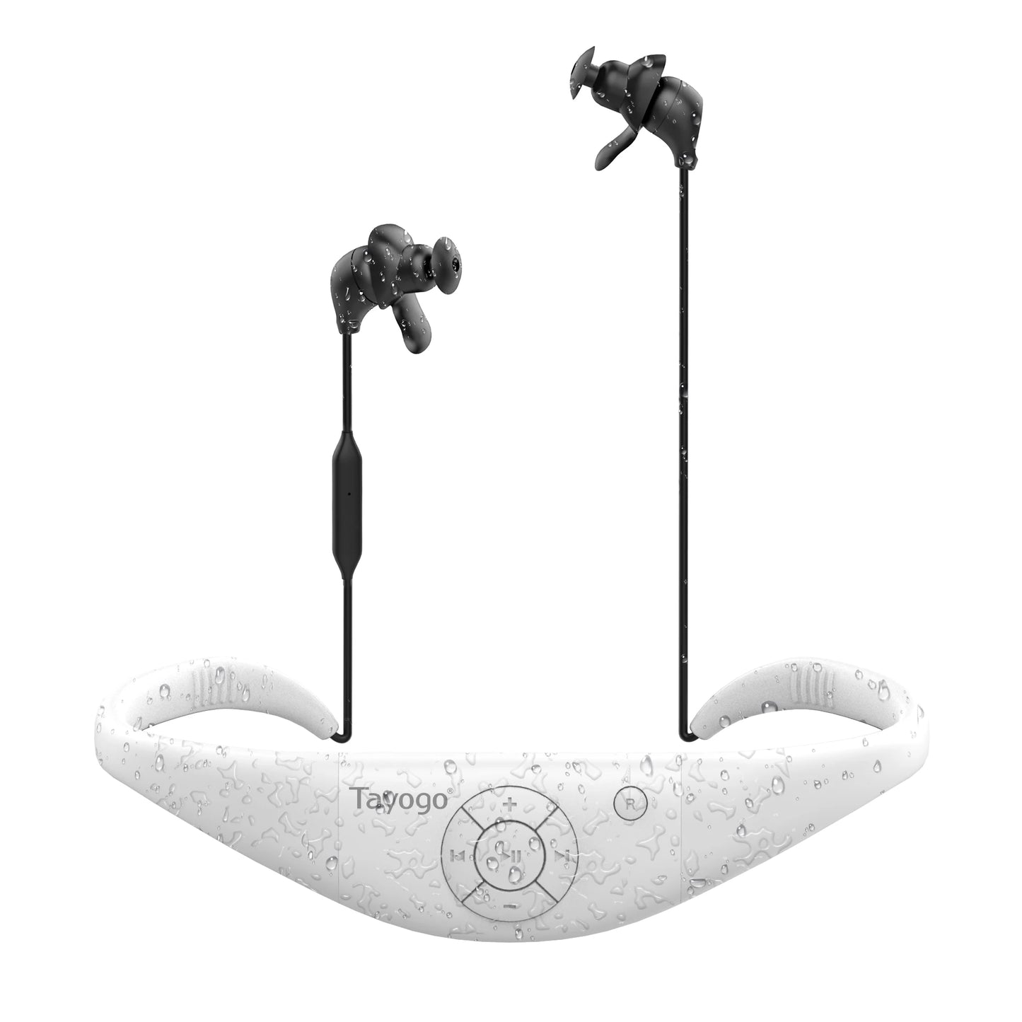 Tayogo Waterproof MP3 Player for Swimming,4-in-1 MP3 Player 32GB, Bluetooth 5.4, FM Radio, Compatible with T6 Transmitter