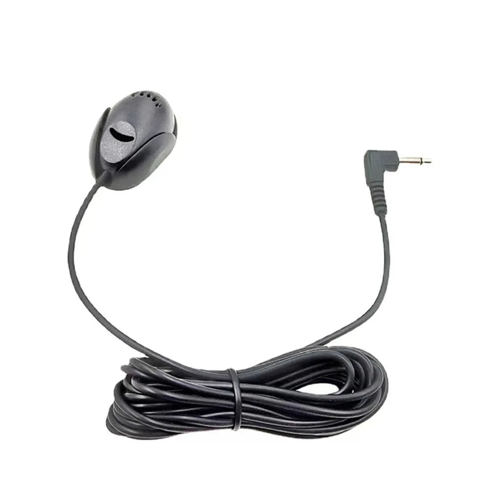 Car Audio Microphone Mini Wired External Microphone 3.5mm Clip Jack Plug Mic Stereo For Auto DVD Radio 3m Long Professionals