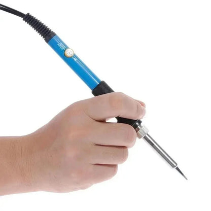 Electric Soldering 60W Iron 110V 220V US/EU Plug Temperature Adjustment Soldering Iron Household Electronic Welding Repair Tool