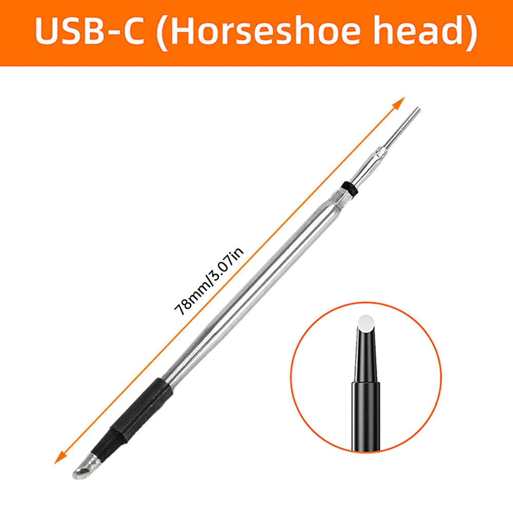 Mini Small Soldering Iron Set 5V 8W USB Soldering Iron C200S 300-450℃ Temperature Adjustable Solder Welding Iron Tool
