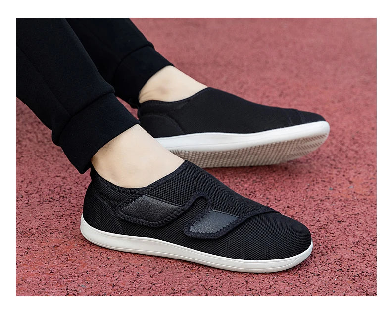 Men Shoes Casual Orthopedics Wide Feet Swollen Shoes Thumb Eversion Adjusting Soft Diabetic Shoe Walking Shoes For Women Unisex