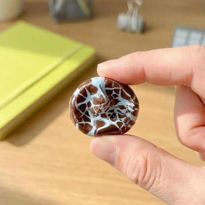 1pc High-end Matcha Mint Chocolate Handmade Ball Anti Stress Sensory Fidget Toy Cracking Wax Ball Soft Decompression Toys Gift