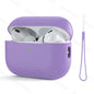 Dla AirPods Pro 2 Etui Płynny Silikon Pokrowiec Na AirPods 3 Pro 2 Etui Miękkie Słuchawki Ochronne Funda dla AirPod Pro 2 Pro2 Pokrowiec