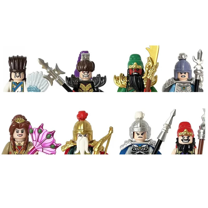 City Career 3D Building Block Dolls Toys Cartoon Character Models Mini Action Figures Educational Toys Children's Gifts