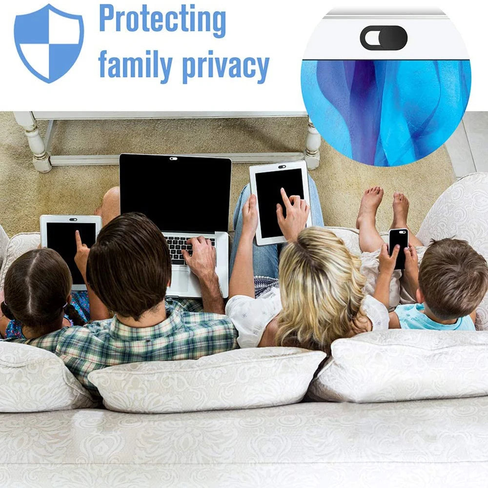 5/10 szt. Osłona kamerki internetowej Tablet Laptop Osłony kamery Suwak Telefon komórkowy Anti-spy Do iPada PC MacBook Tablet Soczewki Naklejka chroniąca prywatność