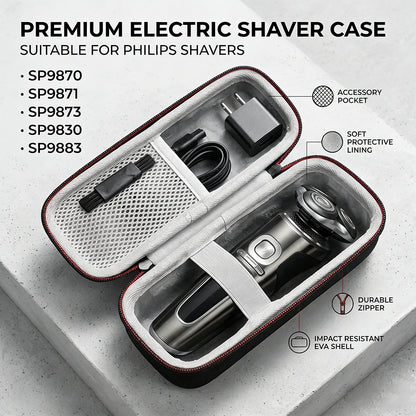 EVA Protective Shaver Storage Case for Philips Shaver Portable Beard Trimmer Protection Bag for SP9870 SP9871 SP9873 SP9830 9883