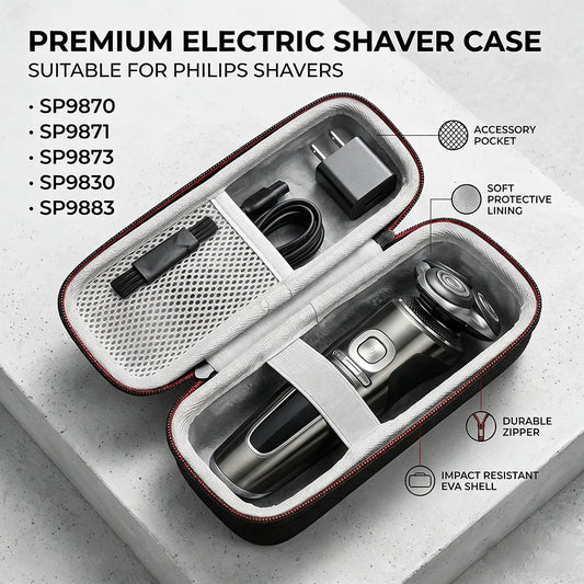 EVA Protective Shaver Storage Case for Philips Shaver Portable Beard Trimmer Protection Bag for SP9870 SP9871 SP9873 SP9830 9883