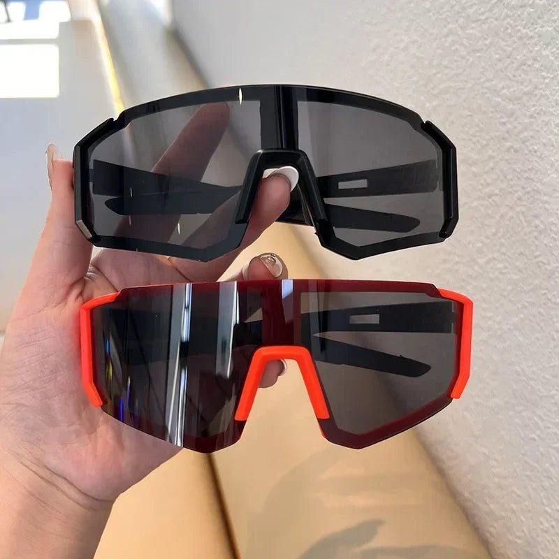 Oversized Outdoor Cycling Sunglasses UV Protect Glasses Bike Eyeglasses Sun Shades Sports Fishing Glasse Goggles UV400