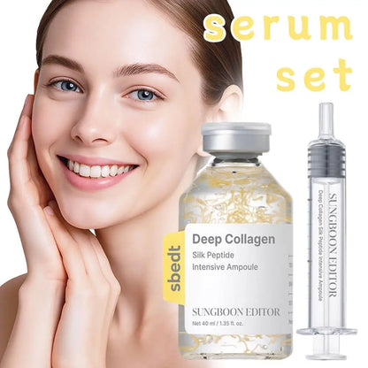 Sungboon Editor Collagen Essence Syringe Type Intensive Hydrating Anti-Wrinkle Serum for All Skin Types