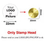 Custom Brass Wax Seal Stamp Personalized LOGO 25/30/40/50mm Round/Square Wax Sealing Head For Wedding Invitation Card Decor Seal