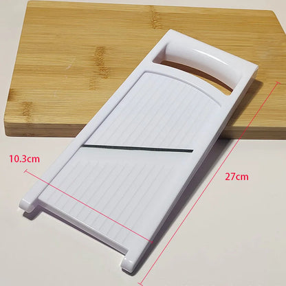 Potato Slicer Household Multi-functional Slicer Stainless Steel Hand-held Vegetable and Fruit Slicer Hanging Kitchen Tools