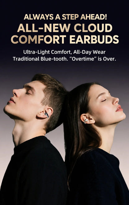 MONOISE Q8 AI Translation Earbuds Wireless Bluetooth 115 Languages Real Time Translator Semi In Ear Headphones with Mic