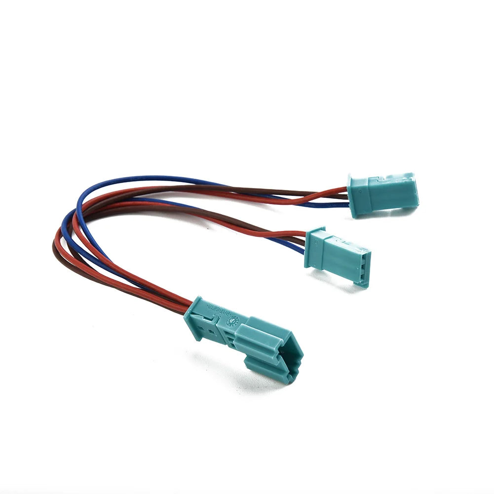 3Pin Y Cable Connector Cupholder LED Ambient Light AC / Radio Adapter For BMW F30/F31/F80 M3 Car Electronics Accessories