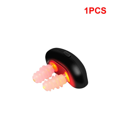 1/2PCS Cordless Low Frequency Pulse Nose Massage Portable Red Light Nose Therapy Infrared Device for Improving Nasal Ventilation