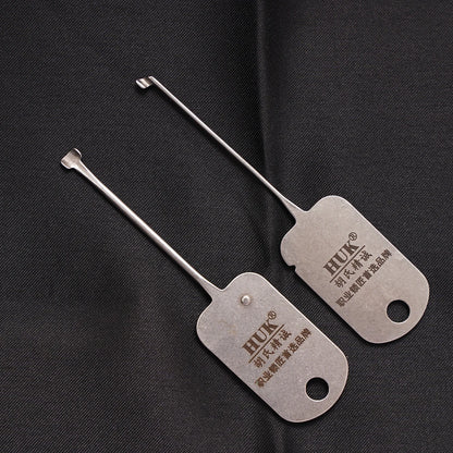 2pcs Utility Fast Kaba Lock Pick Tool, Civil Lock Quick Opener Tool Set