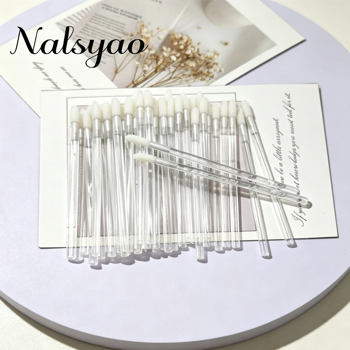 100/300PCS Disposable Lip Brush MakeupTool Beauty Accessories  Brushes Lipstick  Applicator Wands Wholesale Eyelashes Extension