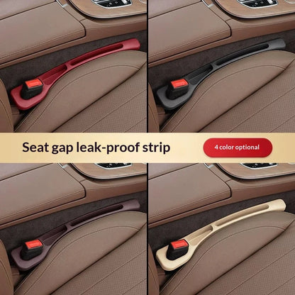 2PCS Car Seat Gap Storage Box Seat Gap Filler Strip Car Seat Side Pocket Organizer Auto Interior Decoration Supplies